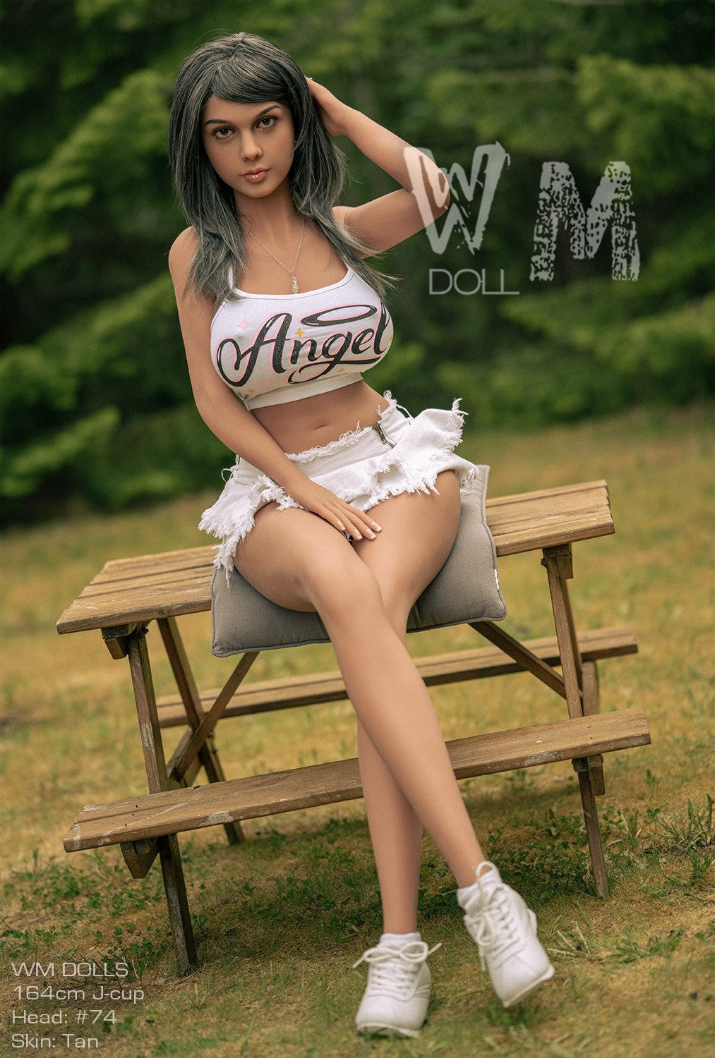 Mervi bambola del sesso (WM-Doll 164 cm Coppa J #74 TPE)