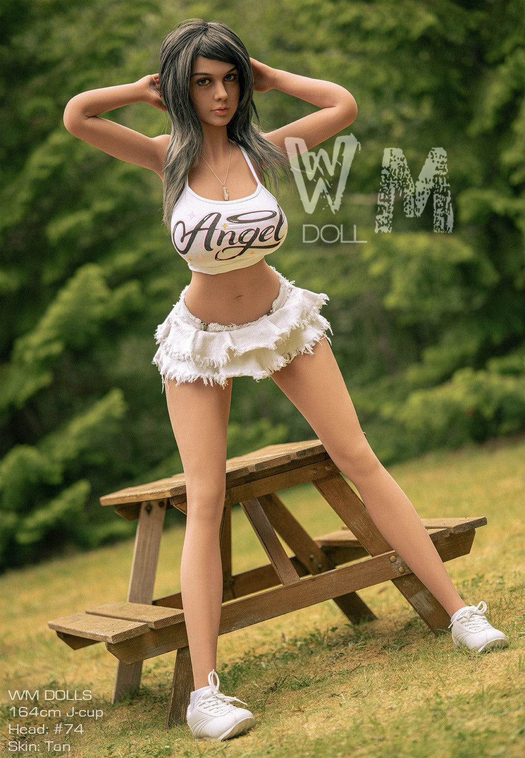 Mervi bambola del sesso (WM-Doll 164 cm Coppa J #74 TPE)