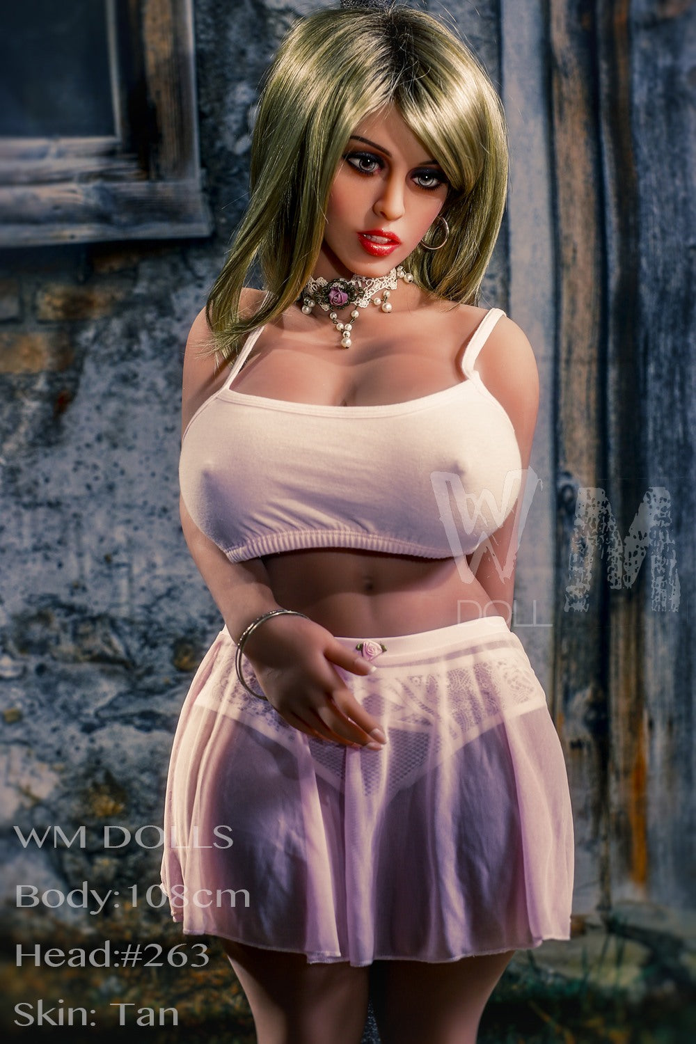 Britta poupée sexuelle (WM-Doll Bonnet H 108 cm #263 TPE)