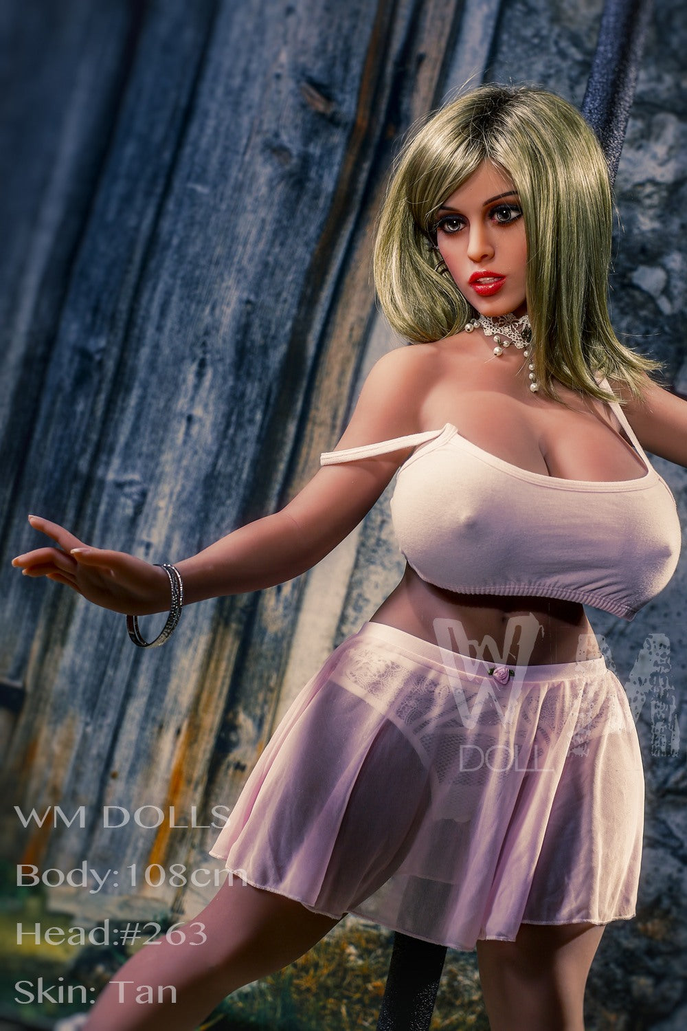 Britta poupée sexuelle (WM-Doll Bonnet H 108 cm #263 TPE)