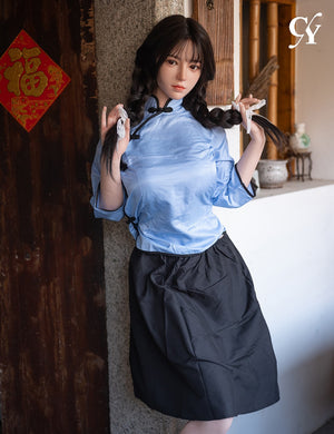 Wan sexpuppe (TOP CYDOLL 167 cm d-cup TPE+Silikon)