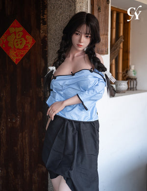 Wan sexpuppe (TOP CYDOLL 167 cm d-cup TPE+Silikon)