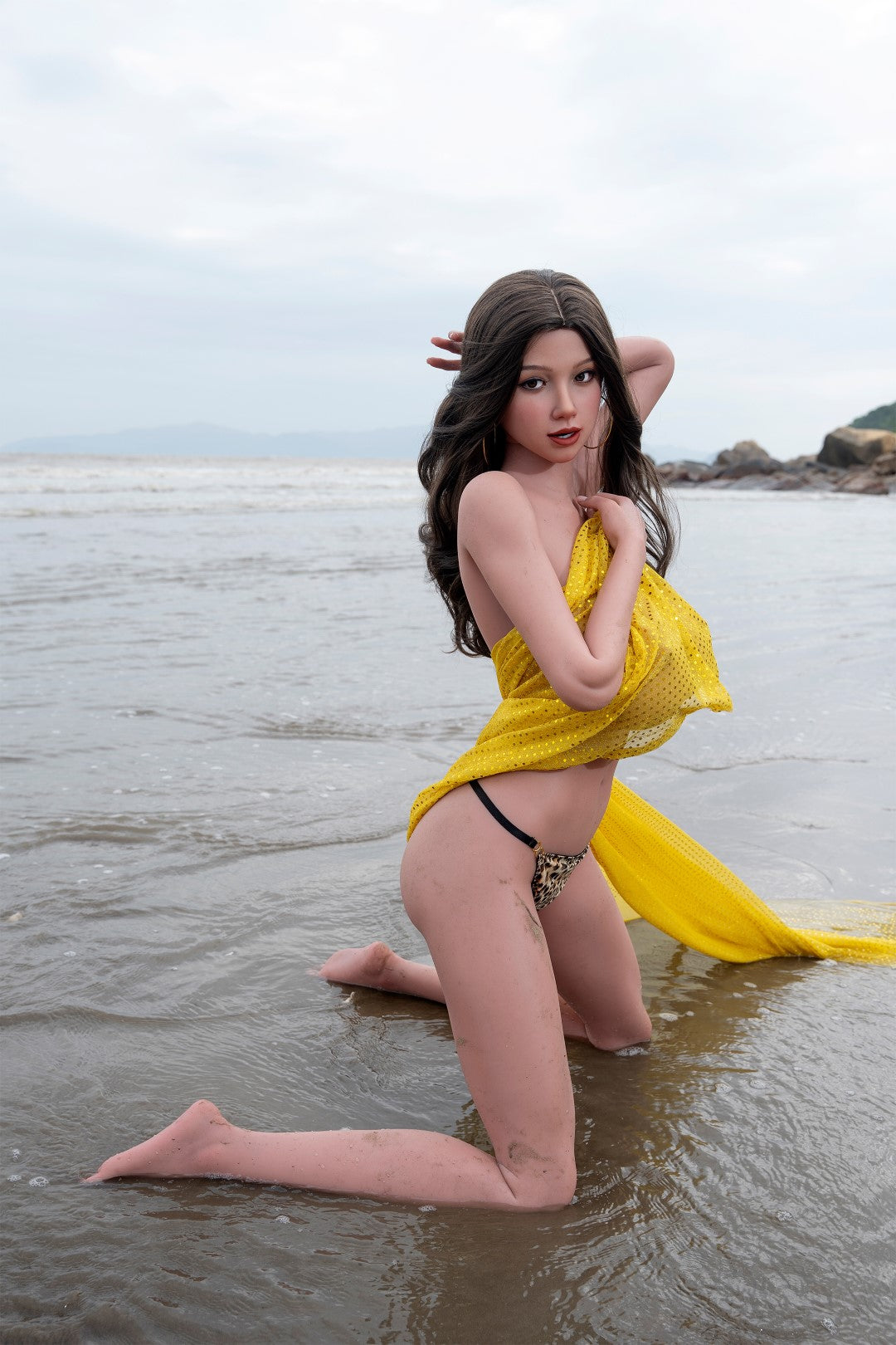 Yasmin bambola del sesso (Zelex 166 cm K-Kupa ZXE209-1 SLE Silicone)