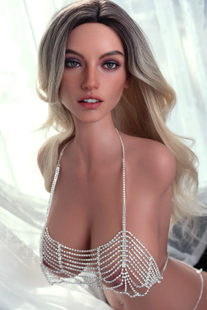 Bambola di sesso del torso gabriella (Zelex 109 cm G-CUP ZXE216-1 SILICONE LES) EXPRESS
