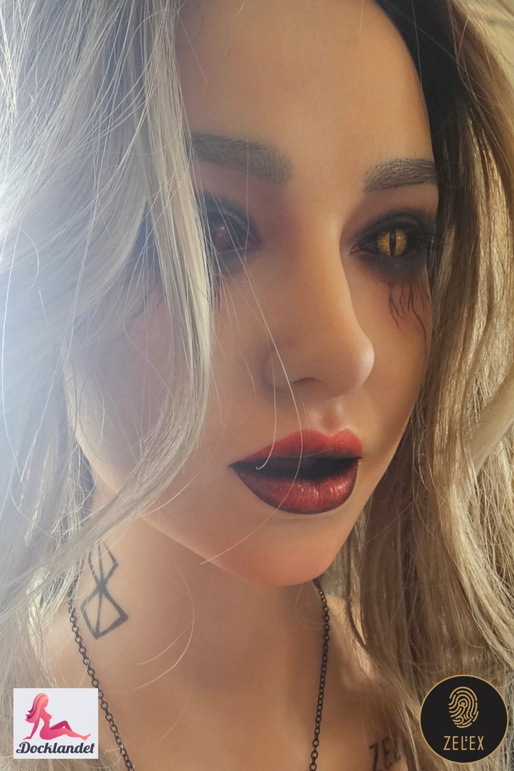 Lilith bambola del sesso (Zelex 175 cm Coppa E GE45-S Silicone)