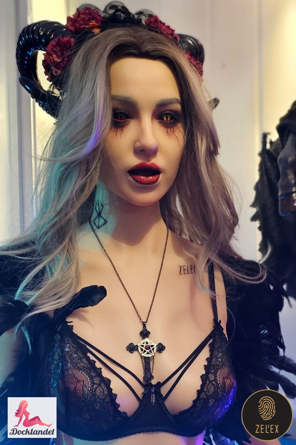 Lilith bambola del sesso (Zelex 175 cm Coppa E GE45-S Silicone)