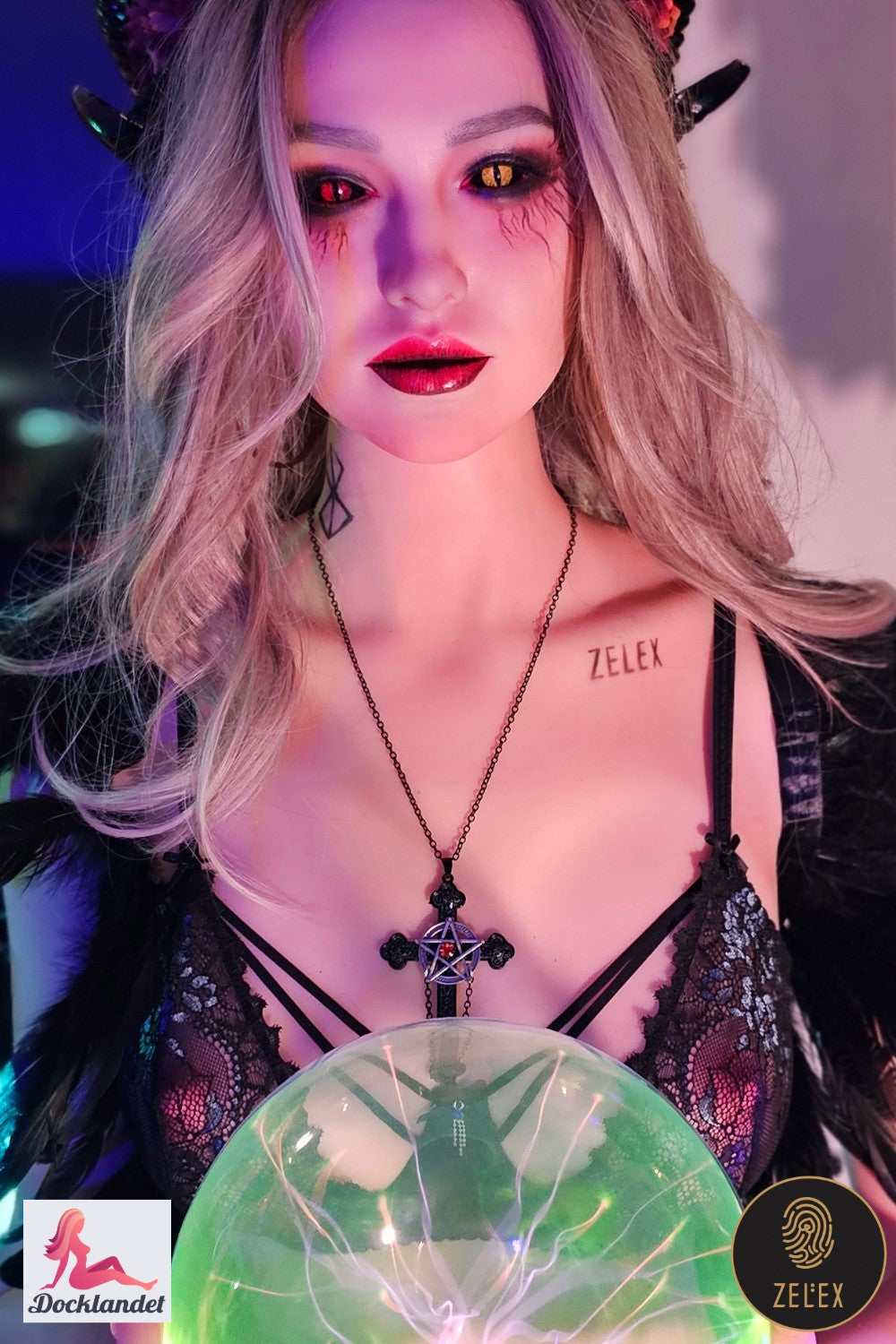 Lilith bambola del sesso (Zelex 175 cm Coppa E GE45-S Silicone)