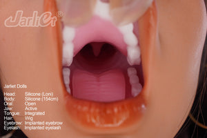 Loni poupée sexuelle (Jarliet 154 cm Silicone C-Cup)