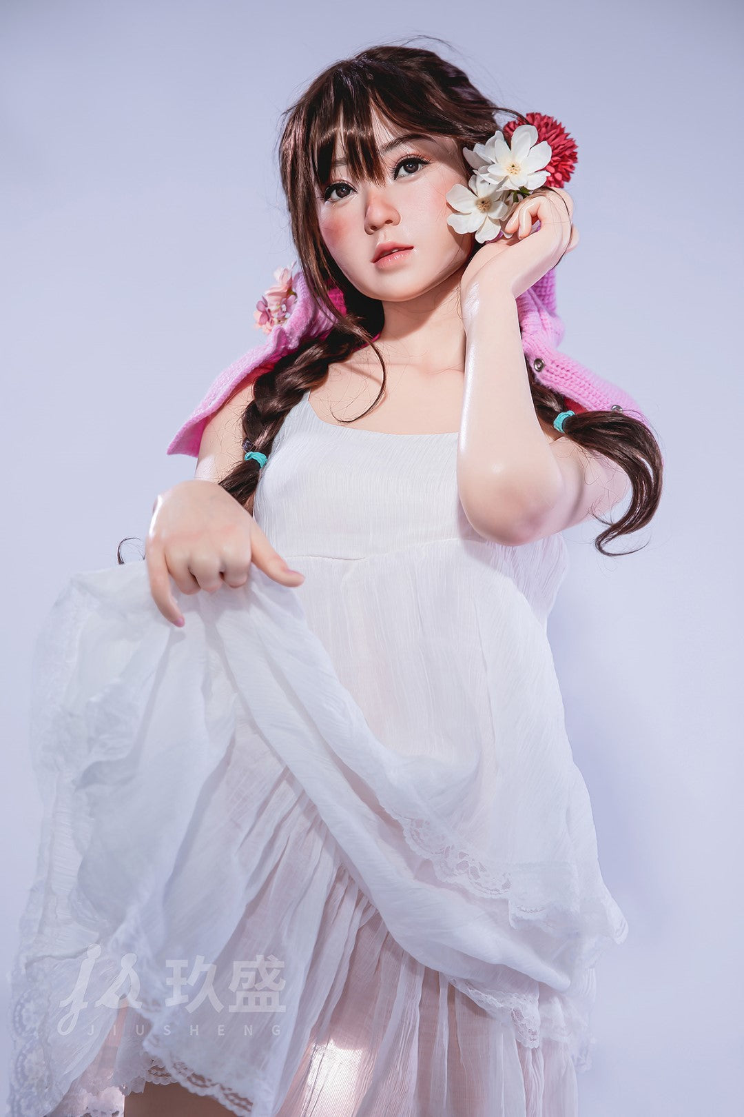 Bambola del sesso Enya (Jiusheng 151cm B-Cup #56 Silicone)