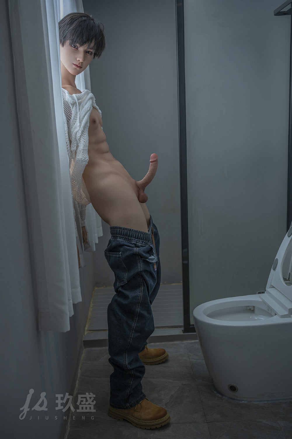 Bambola del sesso maschile Gavin (Jiusheng 180 cm #2M Silicone)