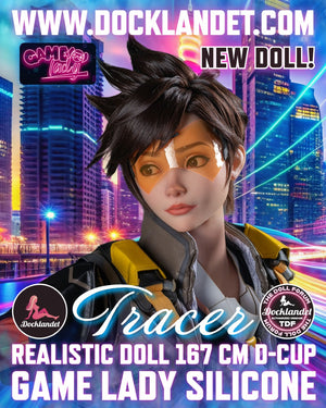 Tracer sexpuppe (Game Lady 167 cm d-cup Nr. 29-1 Silikon)