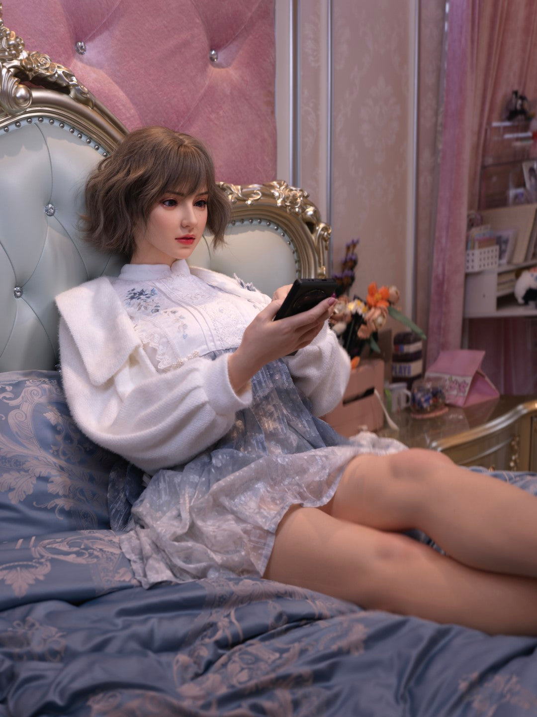 poupée sexuelle Mona modèle 20R Deluxe (Gynoid Doll 163 cm E-Cup Silicone)