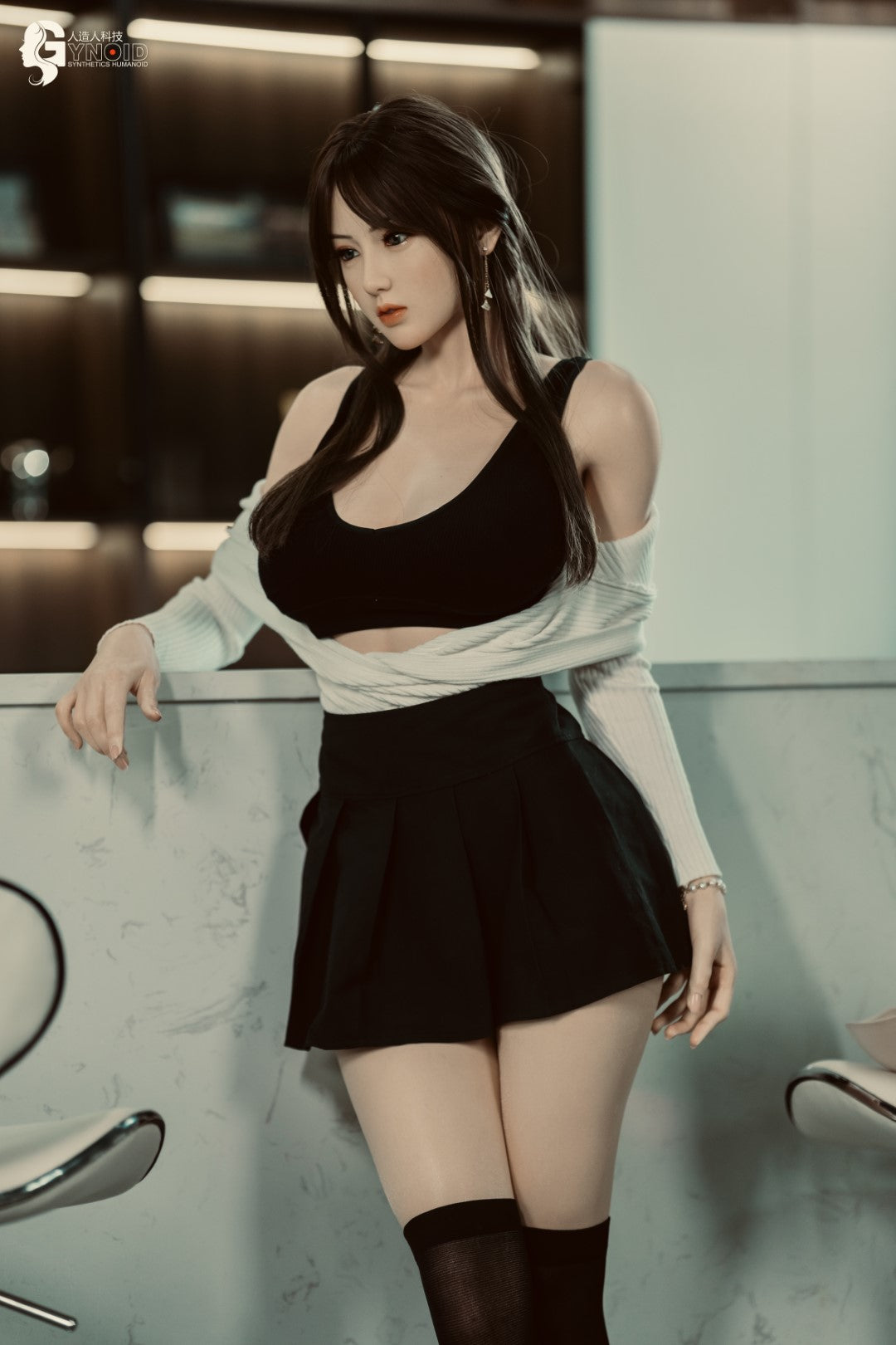 poupée sexuelle Leyla modèle 19R Deluxe (Gynoid Doll 168 cm F-Cup Silicone)