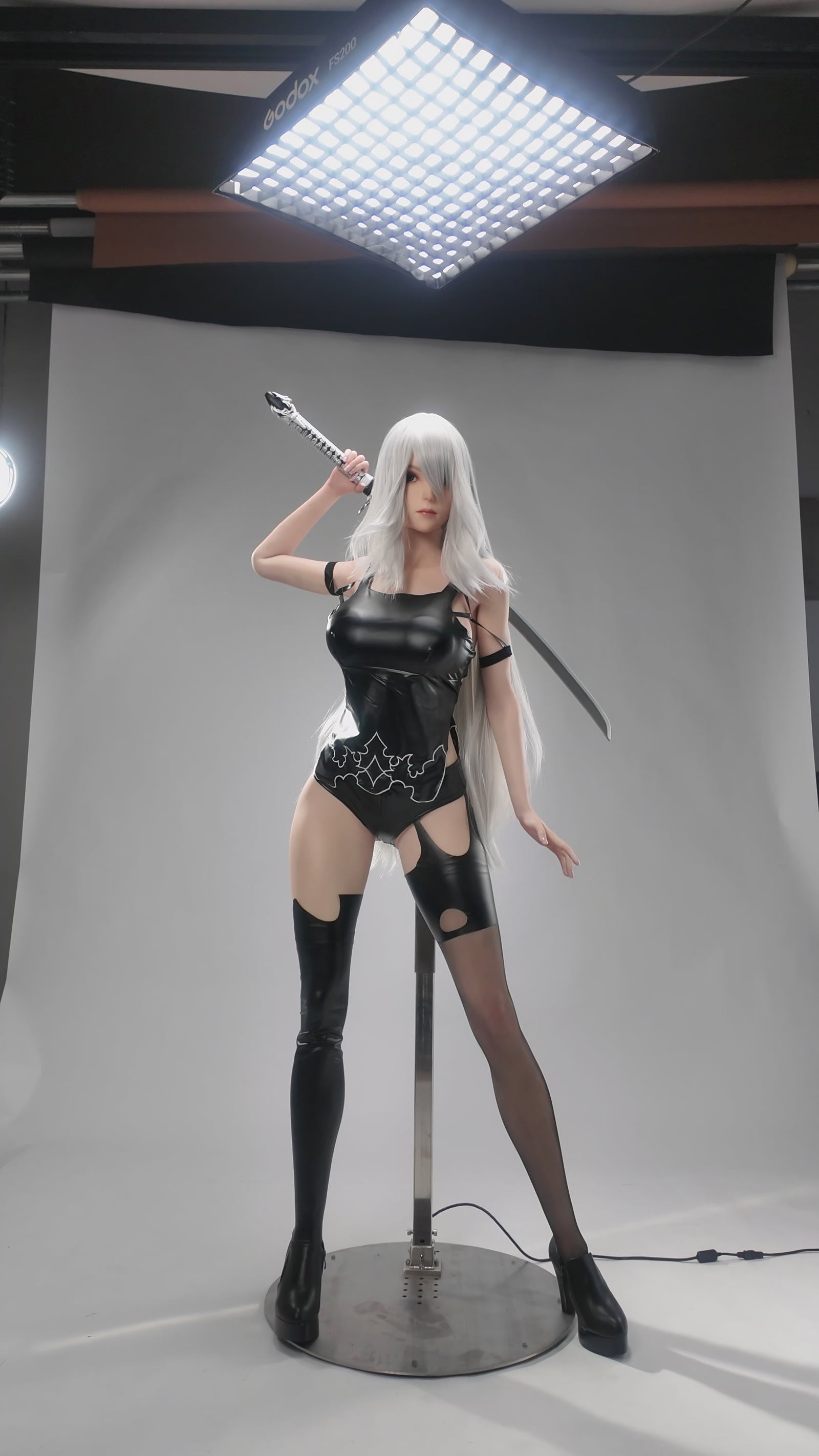 Yorha A2 sexpuppe (Game Lady 171cm E-cup Nr.18-2 Silikon)