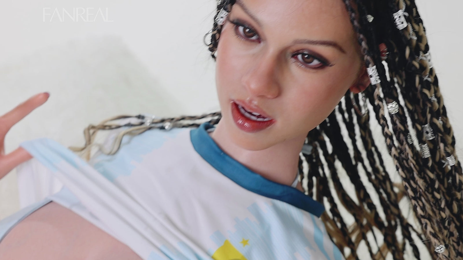 Vanessa poupée sexuelle (FanReal Doll 168cm F bonnet Silicone)