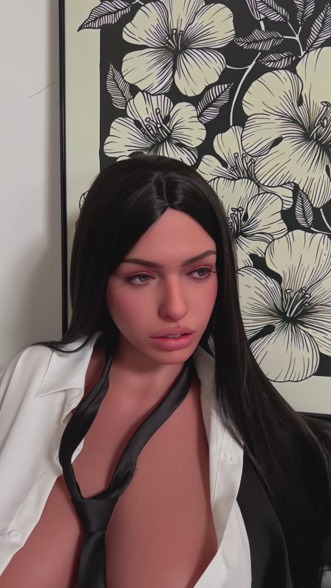 Amelia bambola del sesso (Zelex 166 cm K-Kupa ZXE220-1 SLE Silicone)