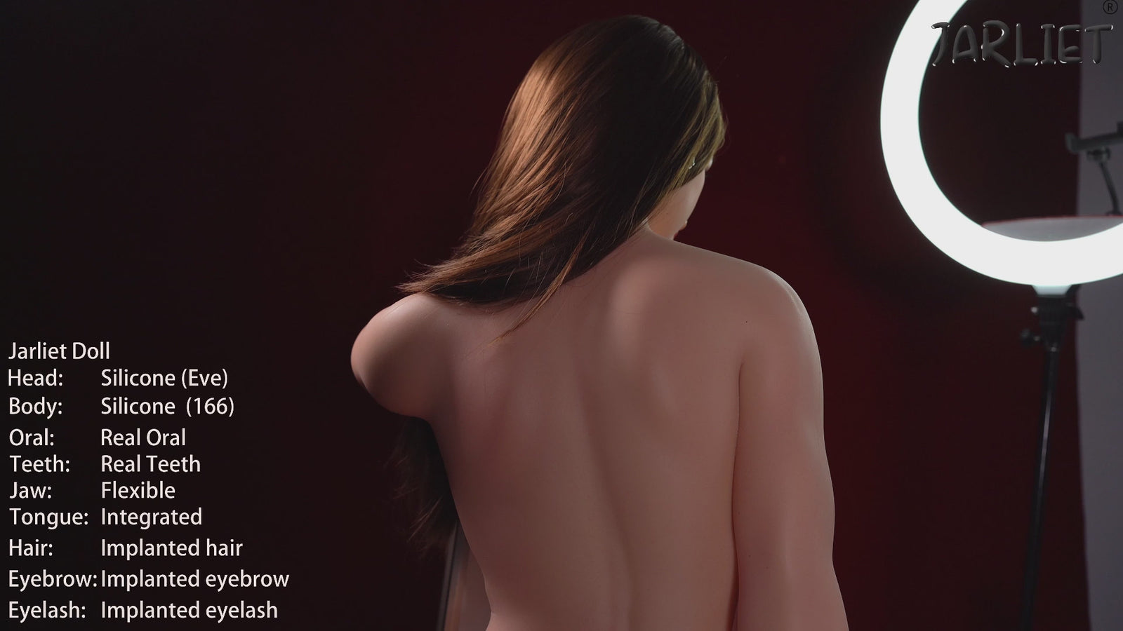 Eva bambola del sesso (Jarliet 163 cm Coppa E in silicone)