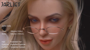 Vicky poupée sexuelle (Jarliet 154 cm Silicone C-Cup)