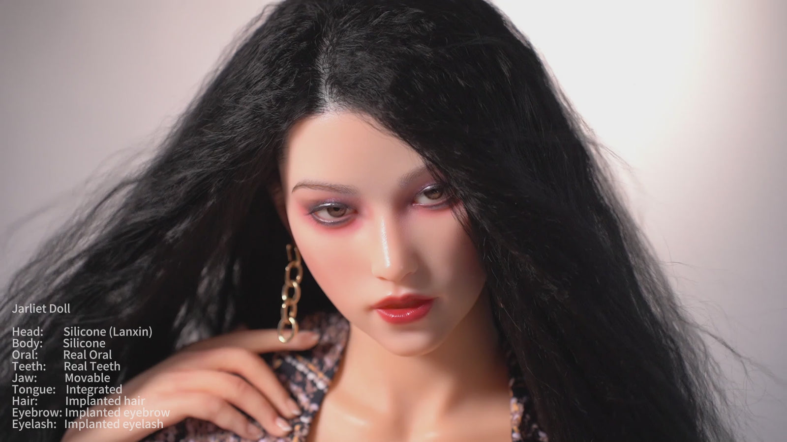 Lanxin poupée sexuelle (Jarliet 148 cm E-Cup Silicone)