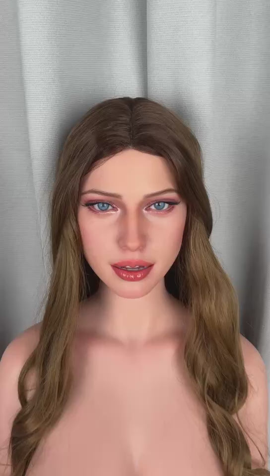 Torse de Della poupée sexuelle (FanReal Doll 109 cm F-cup Silicone) EXPRESS