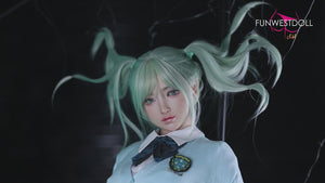 Hatsune Miko sexpuppe (FunWest Doll 159 cm a-cup #041S Silicon)