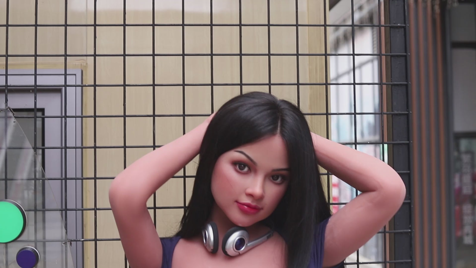 Jamie bambola del sesso (EL-Doll Coppa J da 153 cm (TPE+silicone) EXPRESS