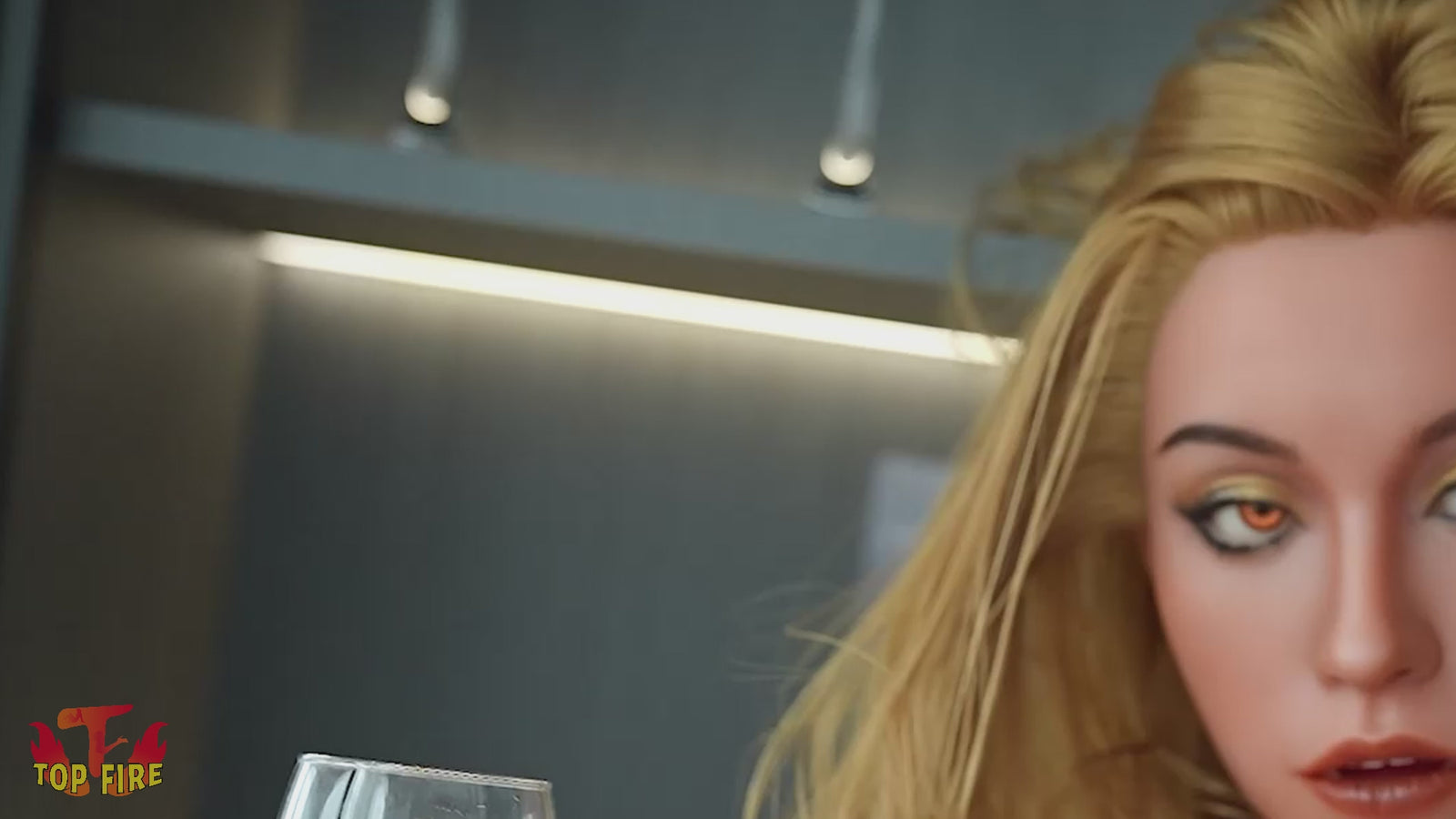 Wendy bambola del sesso (Top Fire Doll 169 cm Coppa F T39 Silicone)