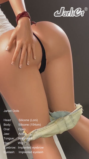 Loni poupée sexuelle (Jarliet 154 cm Silicone C-Cup)