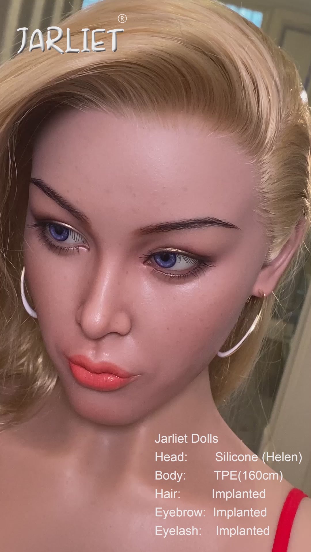 Helen bambola del sesso (Jarliet 160 cm Coppa D (TPE+silicone)