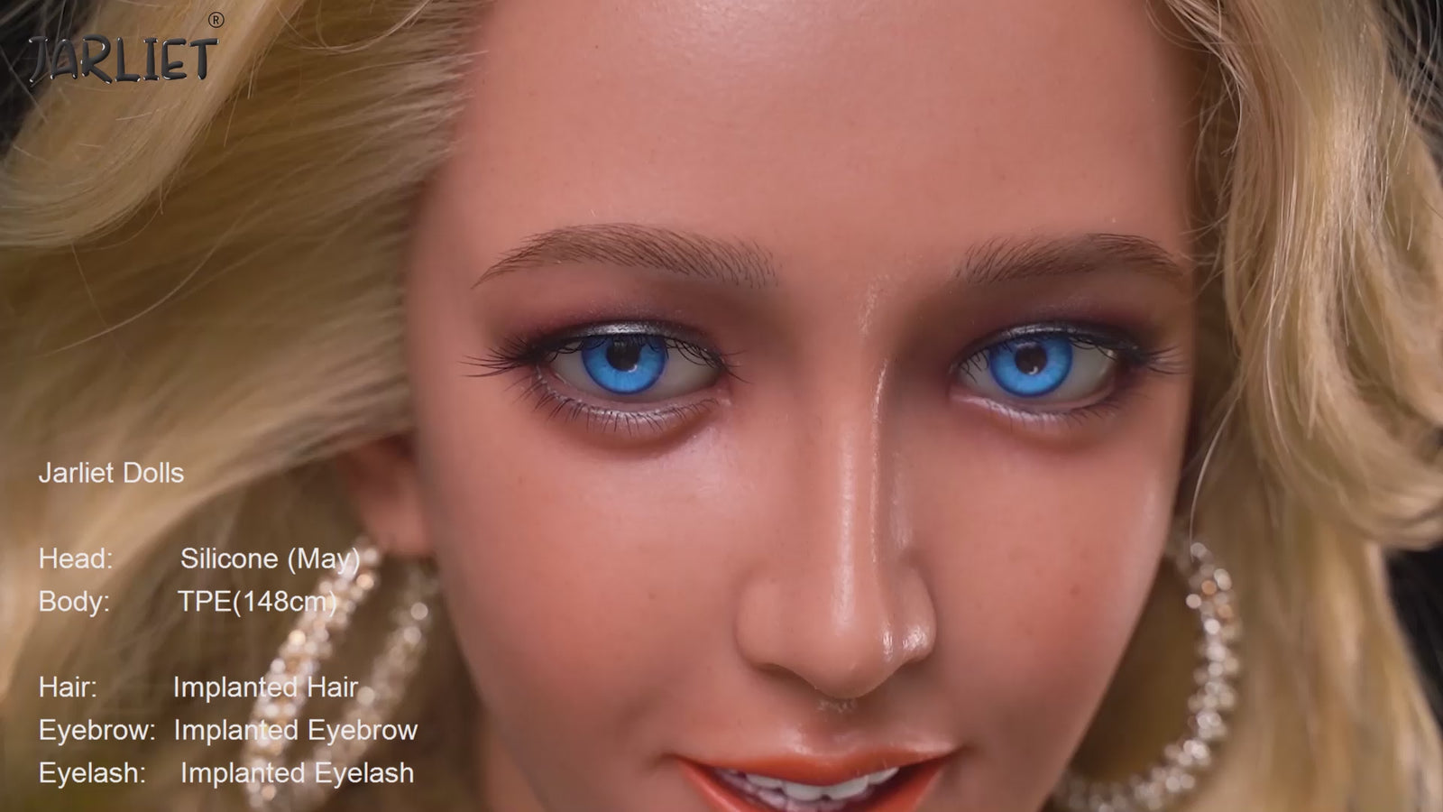 Può la bambola del sesso (Jarliet Coppa E da 148 cm (TPE+silicone)