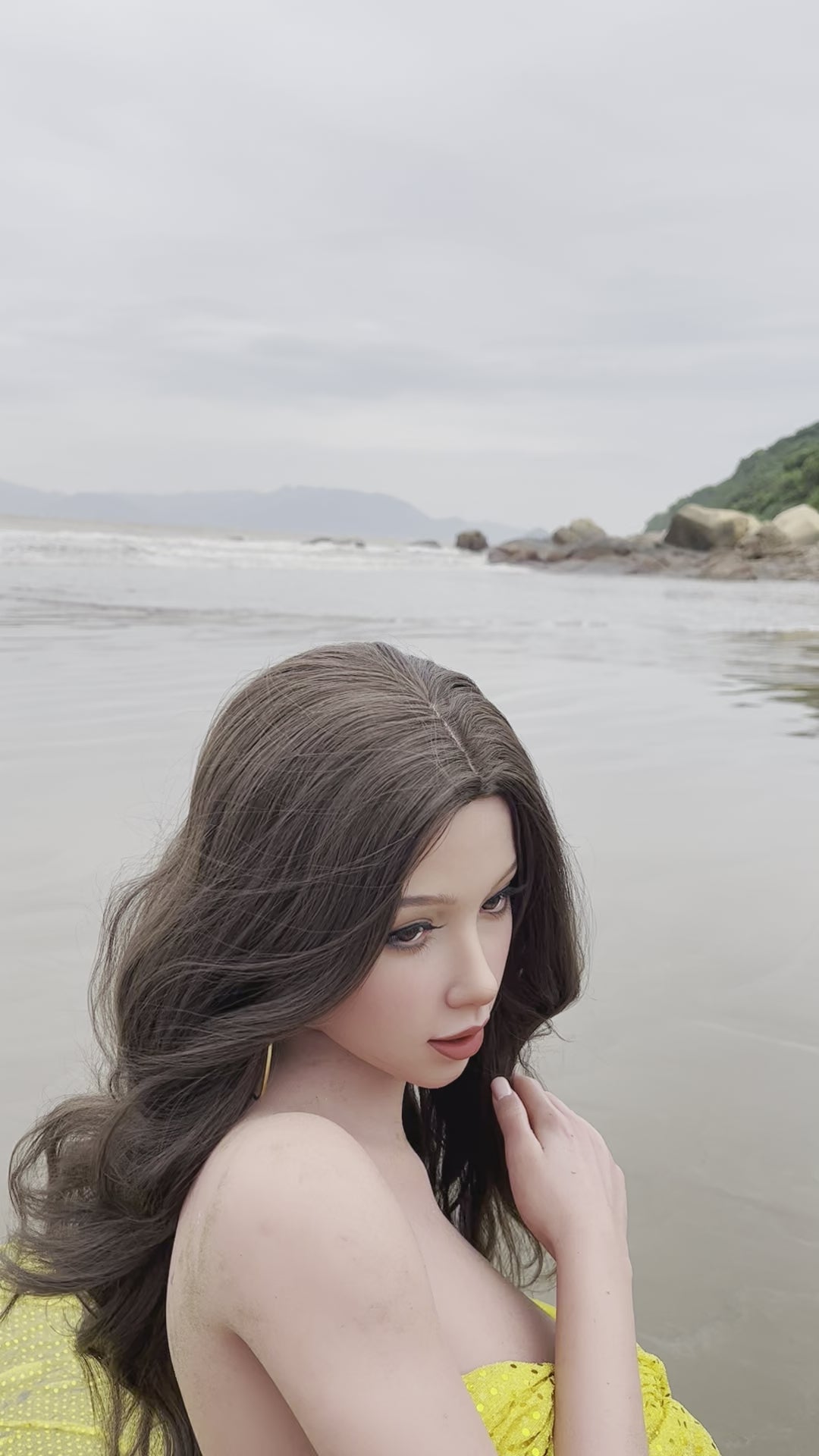 Yasmin bambola del sesso (Zelex 166 cm K-Kupa ZXE209-1 SLE Silicone)