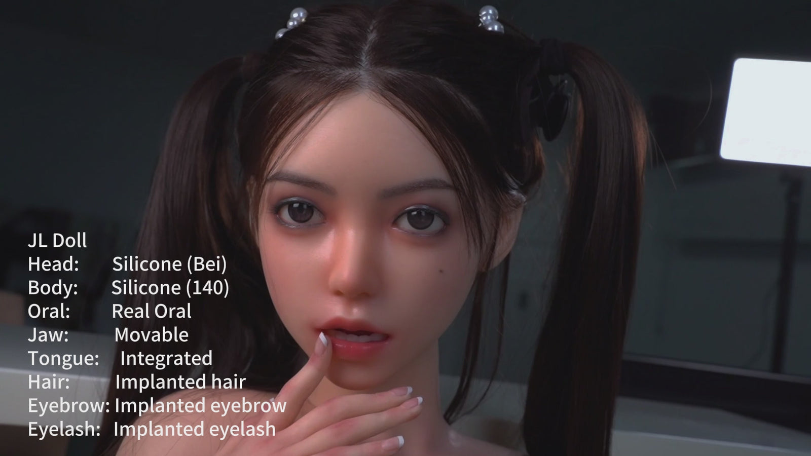 Bei bambola del sesso (Jarliet 140 cm Coppa C in silicone)