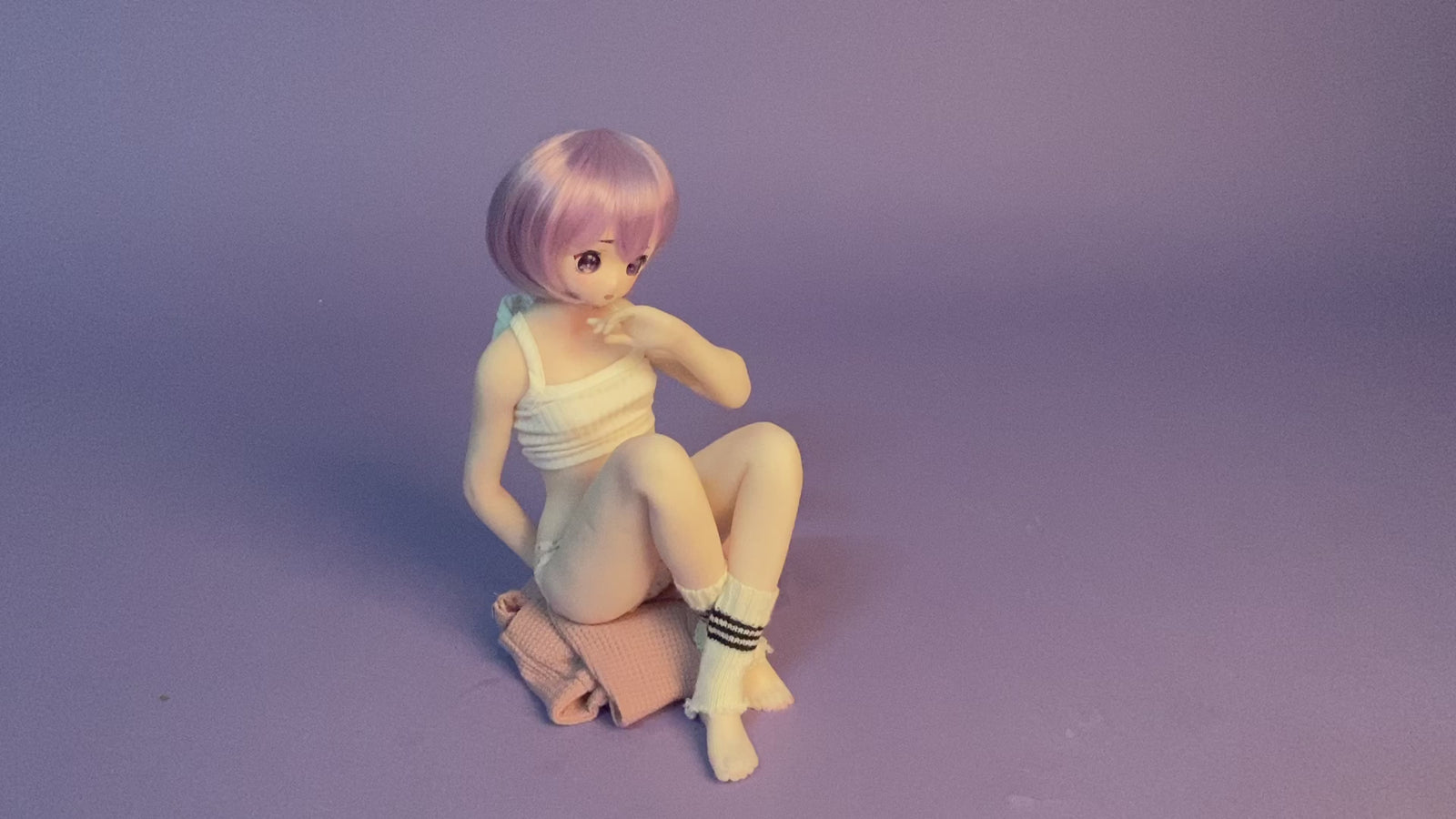 Eudora bambola del sesso (Climax Doll Mini 55 cm Coppa A in silicone)