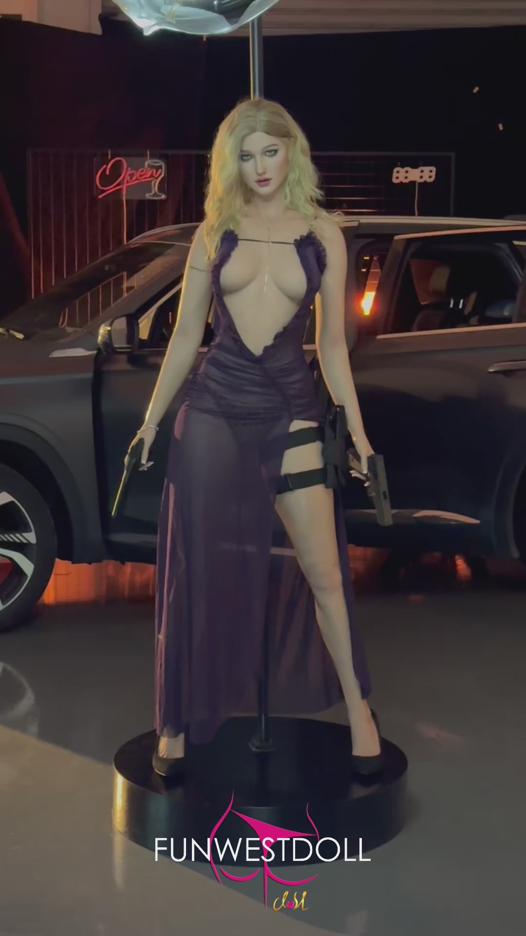 Skylar sexpuppe (FunWest Doll 168cm D-cup #044S RST Silikon)