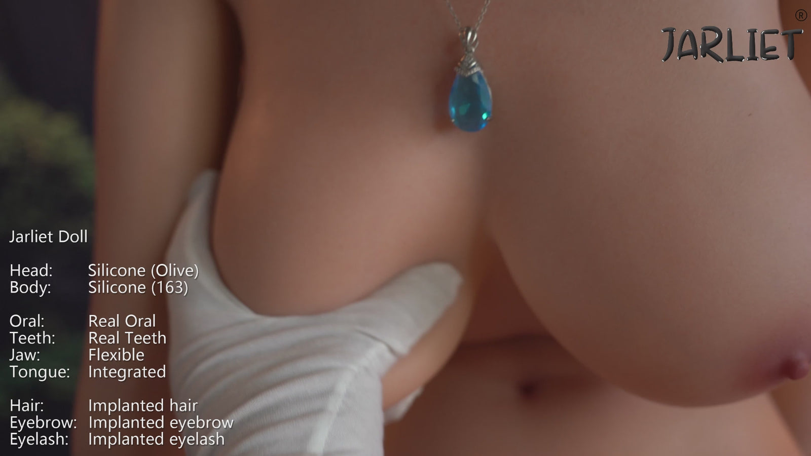 Bambola del sesso olivastra (Jarliet 163 cm Coppa D in silicone)