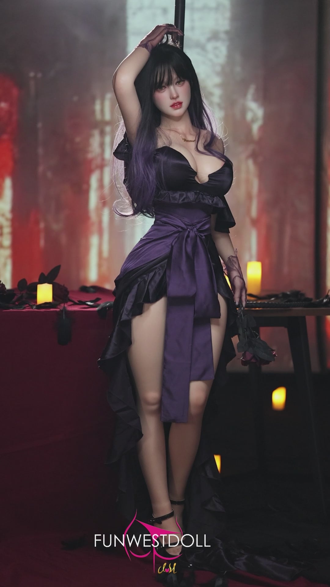 Chloe bambola del sesso (FunWest Doll 160 cm Coppa E #035S Silicone)