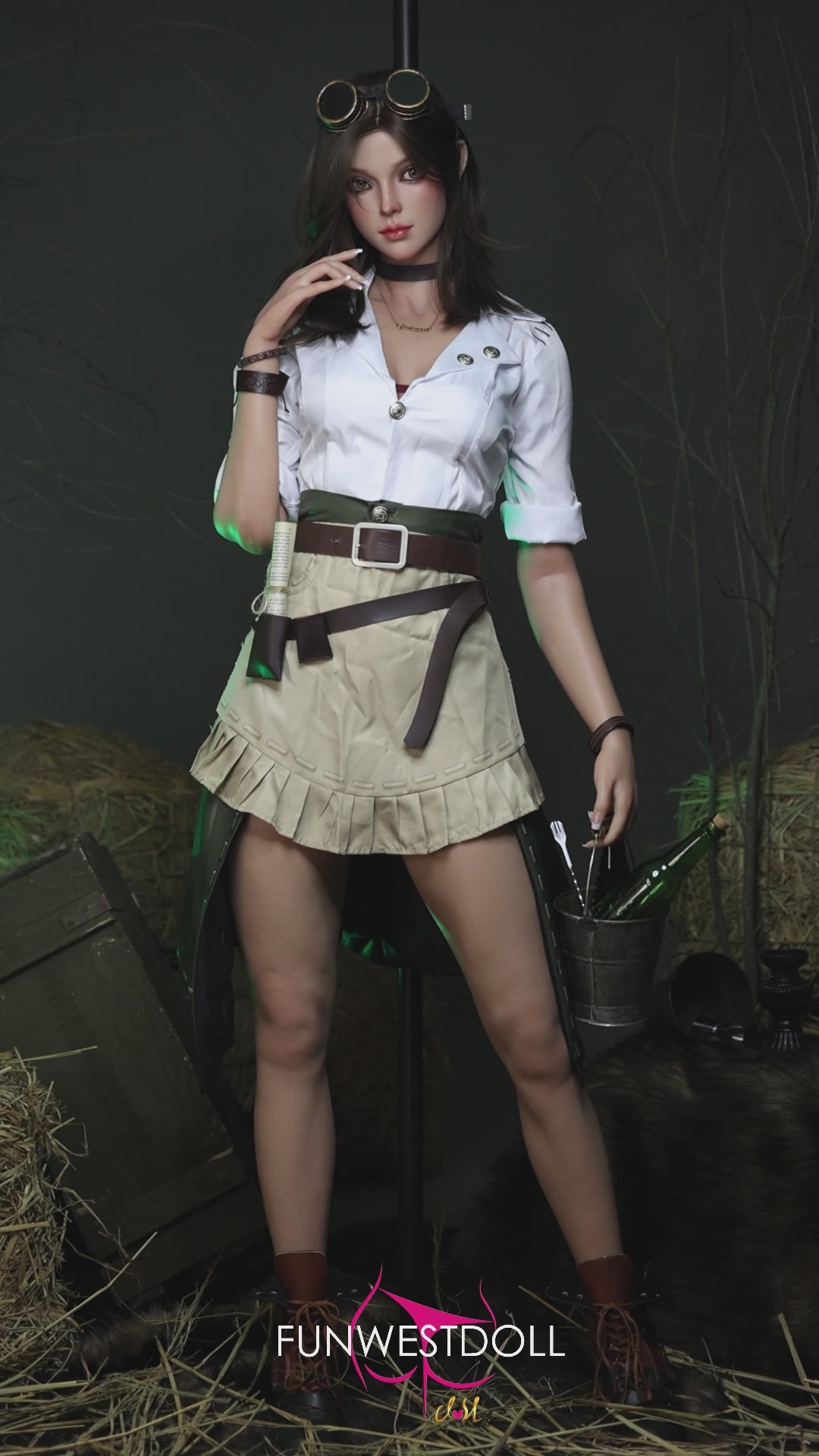 Lexie sexpuppe (FunWest Doll 168cm D-cup #026S RST Silikon) EXPRESS