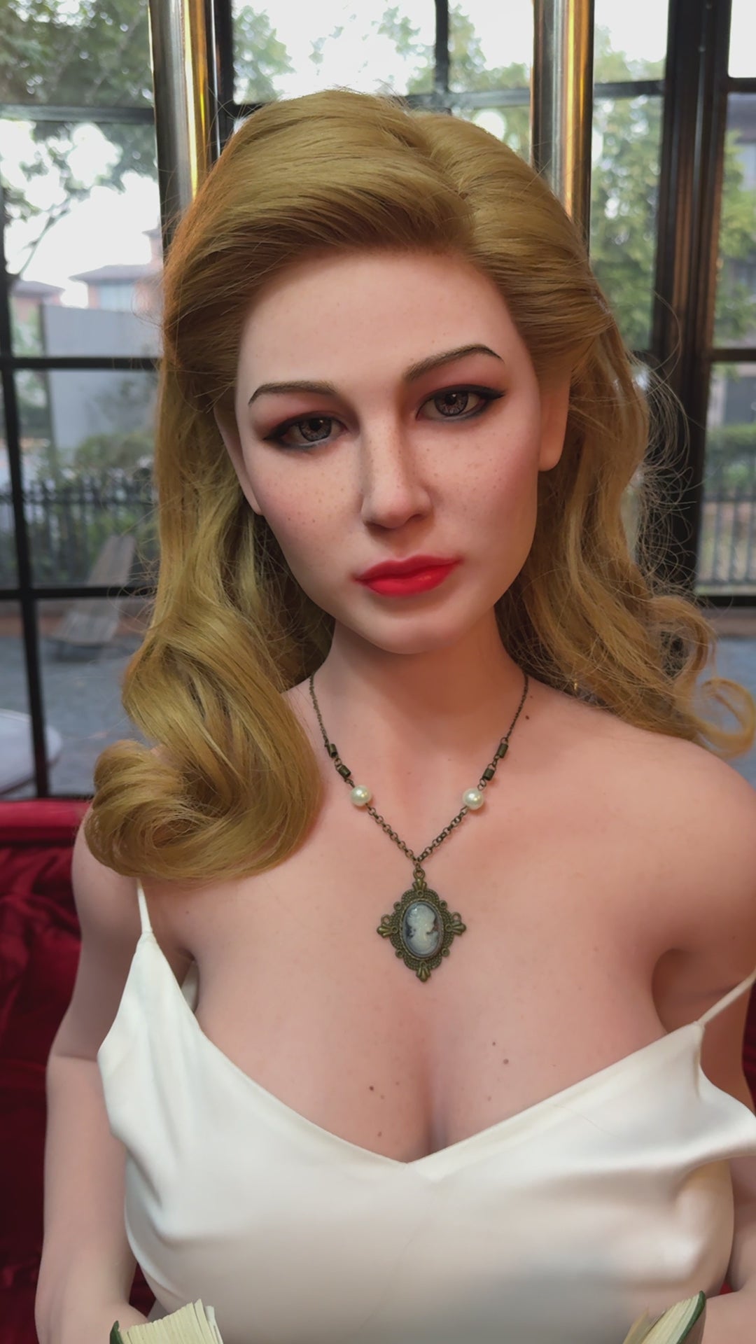 Eva Grey bambola del sesso (Starpery Coppa F da 172 cm (TPE+silicone)