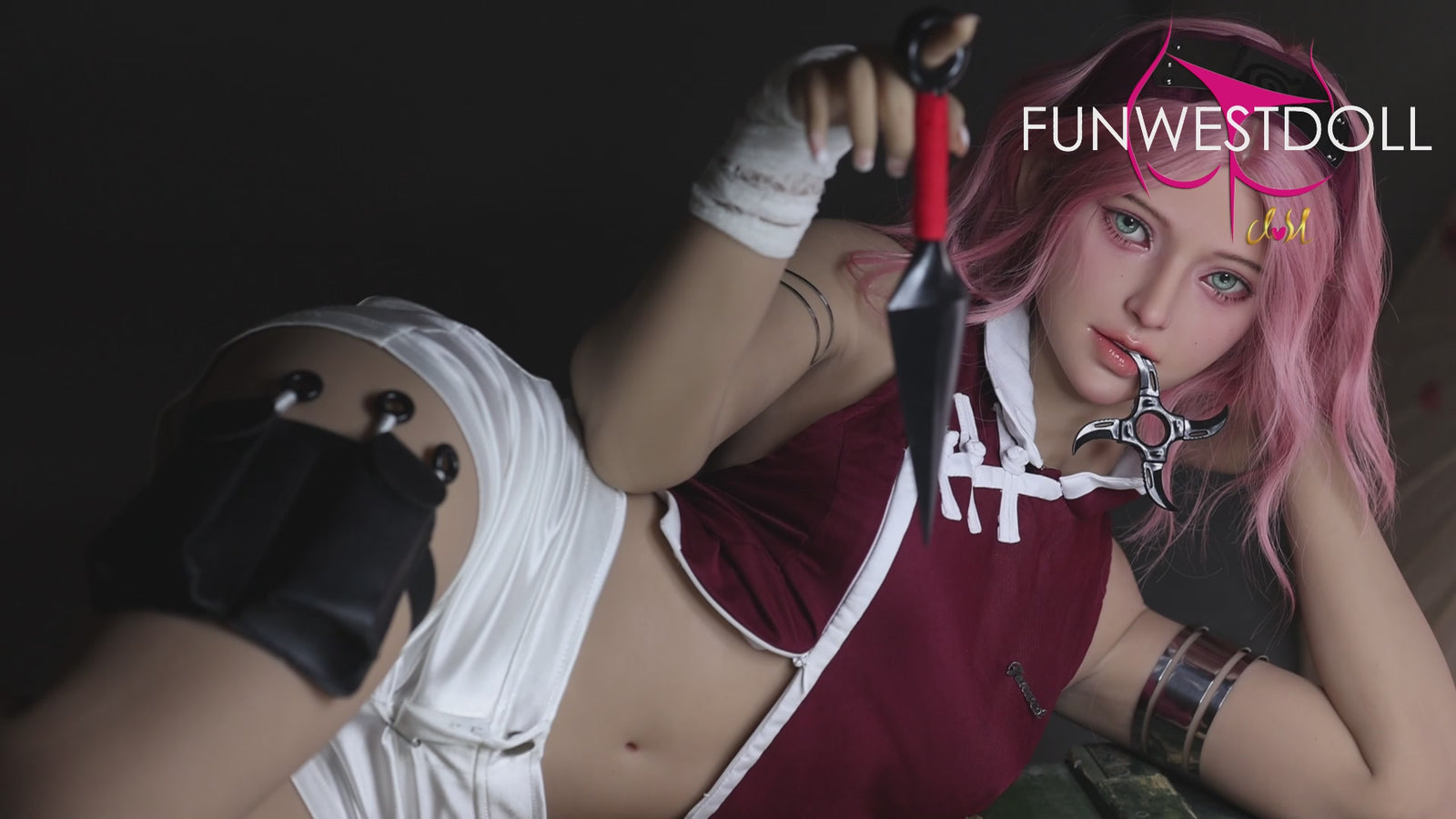 Sakura-Alice poupée sexuelle (FunWest Doll 159cm Bonnet A #038 TPE)