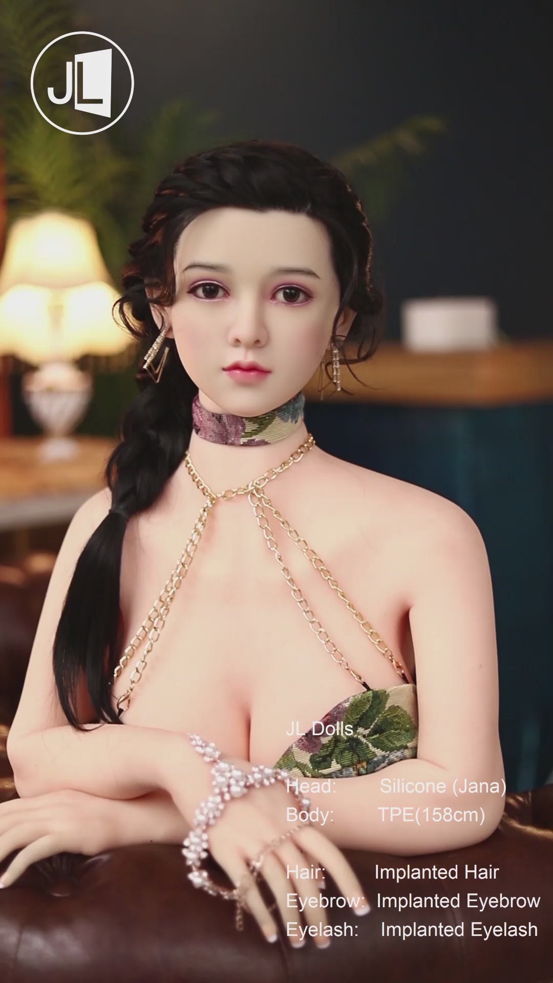 Jana poupée sexuelle (Jarliet 158 cm Bonnet D TPE+Silicone)