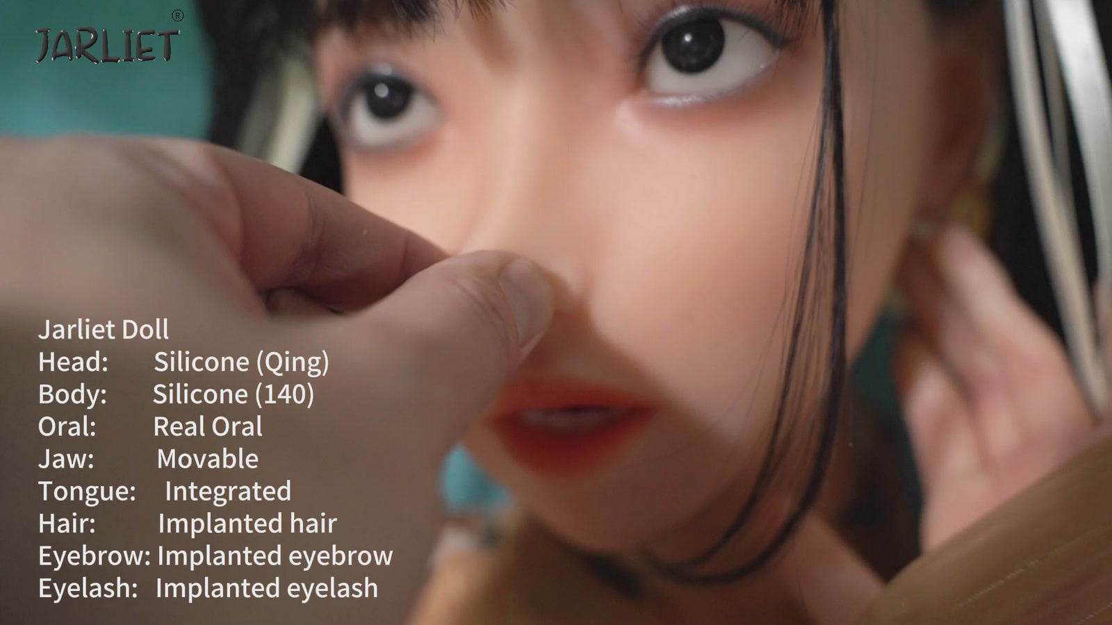 Qing 2 bambola del sesso (Jarliet 140 cm Coppa C in silicone)