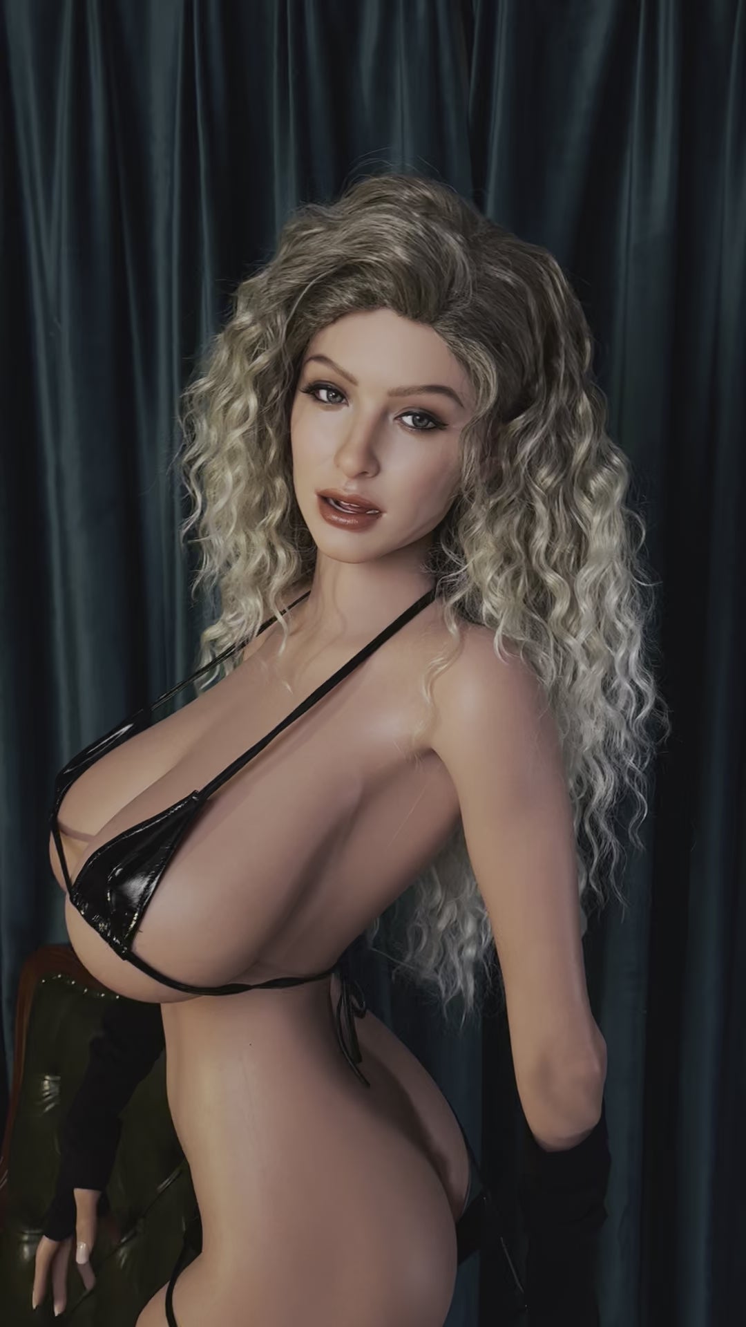 Mariam bambola del sesso (Zelex 166 cm K-Kupa ZXE208-1 SLE Silicone)