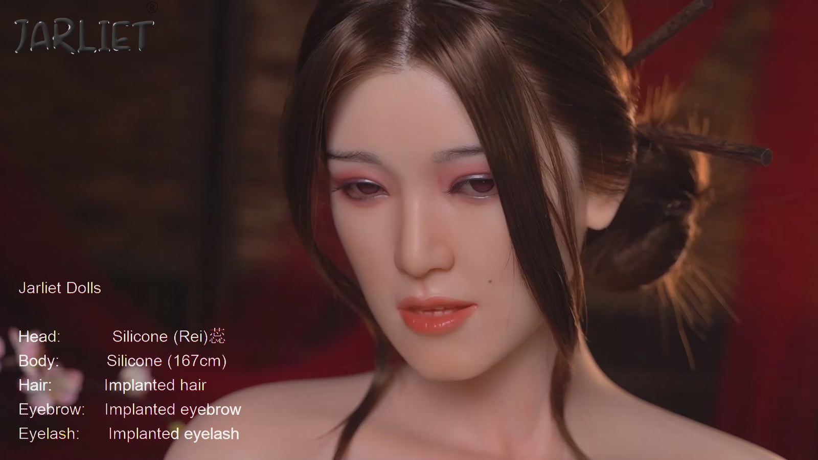 Rei bambola del sesso (Jarliet 167 cm Coppa B in silicone)