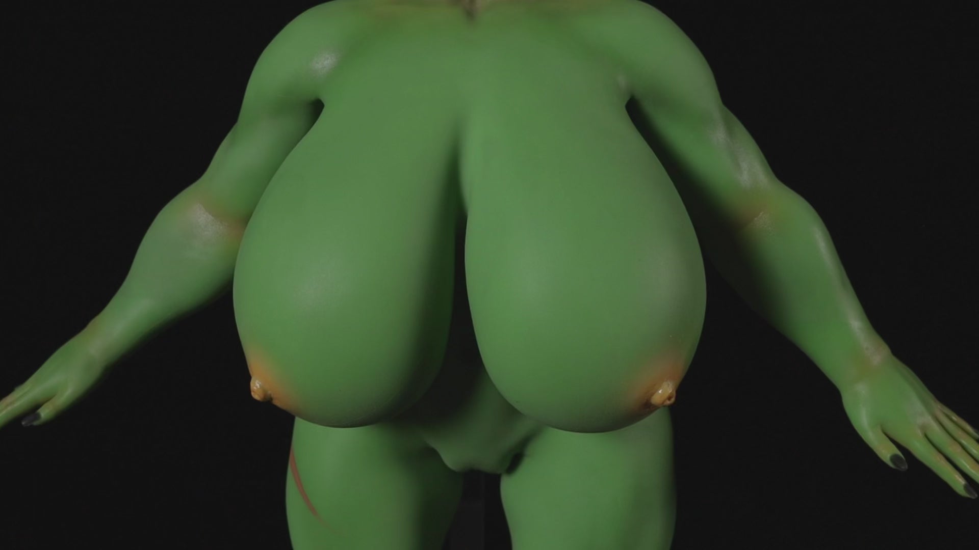 Zarga Orc Sex Doll (Climax Doll Mini silicone a V-Cup da 70 cm)