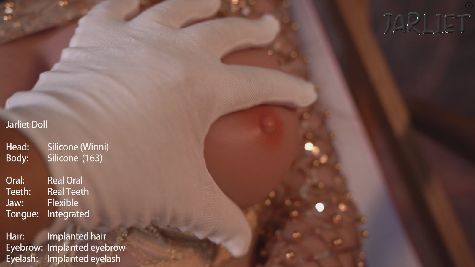 Winni bambola del sesso (Jarliet 152 cm Coppa D in silicone)