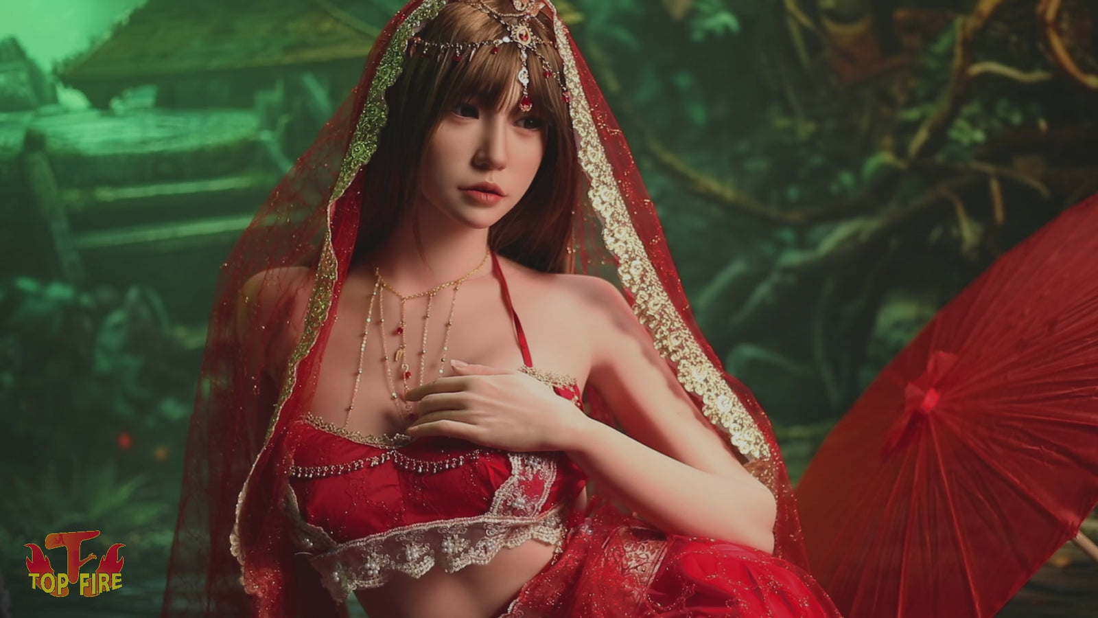 Jing poupée sexuelle (Top Fire Doll 170 cm E-cup T65 Silicone)