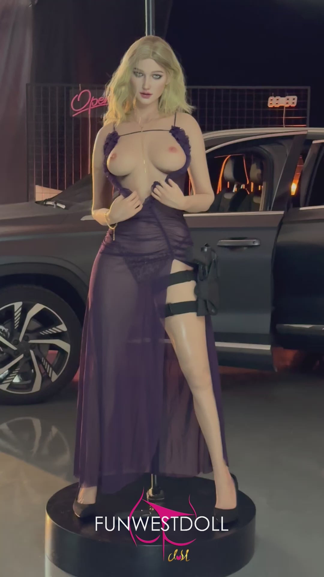 Skylar sexpuppe (FunWest Doll 168cm D-cup #044S RST Silikon)