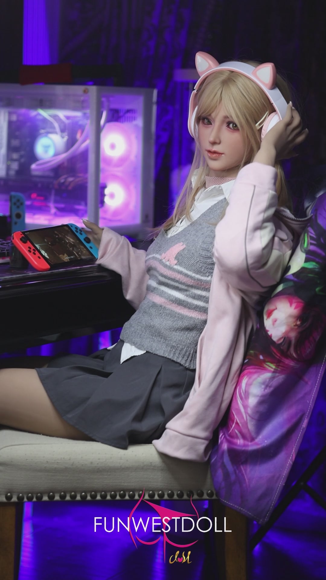 Alice poupée sexuelle (FunWest Doll 159cm Bonnet A #038 TPE) EXPRESS