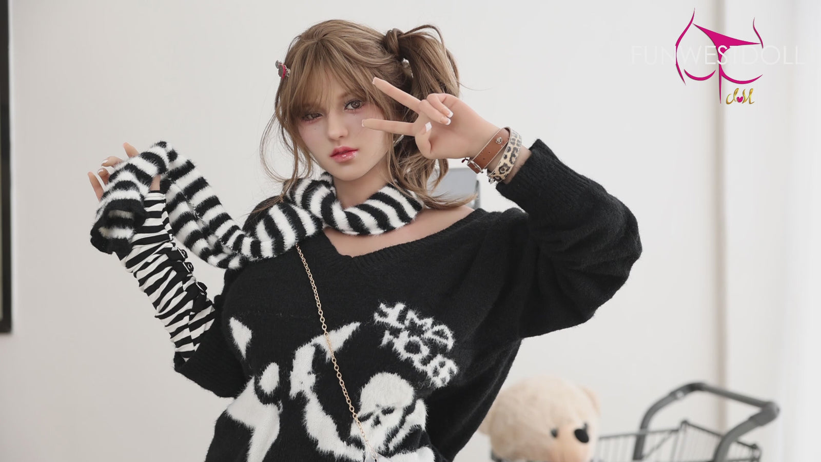 Clara bambola del sesso (FunWest Doll Coppa G da 163 cm n. 050 TPE)