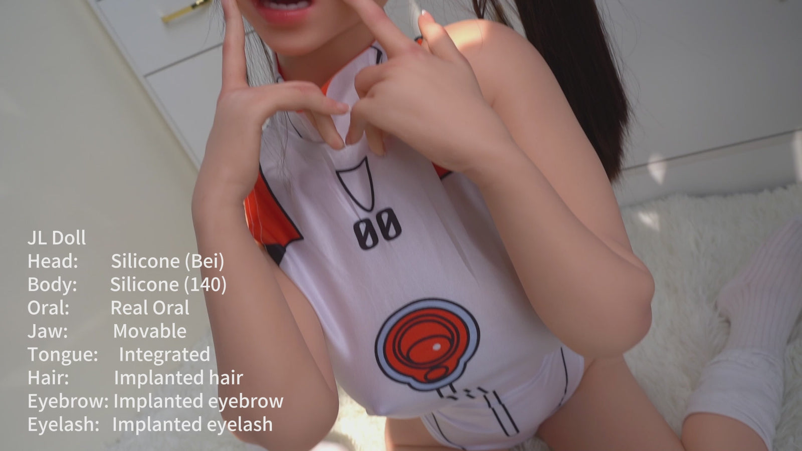 Bei bambola del sesso (Jarliet 140 cm Coppa C in silicone)